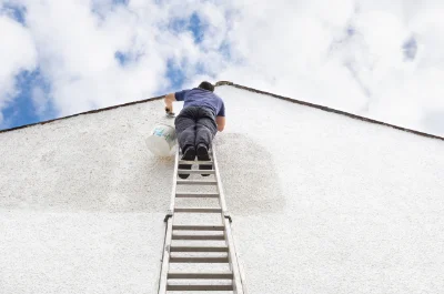 Peinture extérieure à Damousies — façades et ravalement